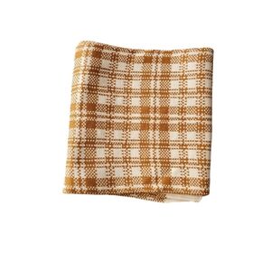 Timberland NWT Brown and White Scarf